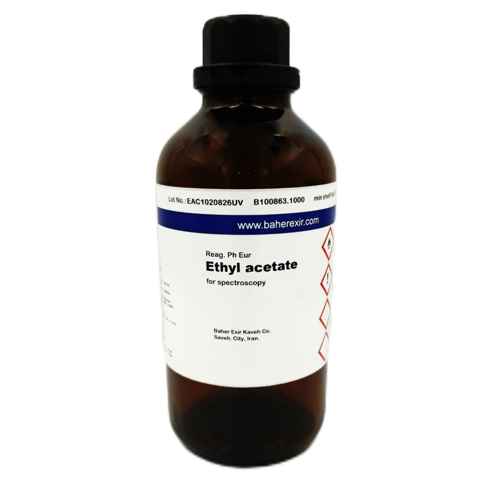 Ethyl acetate for spectroscopy