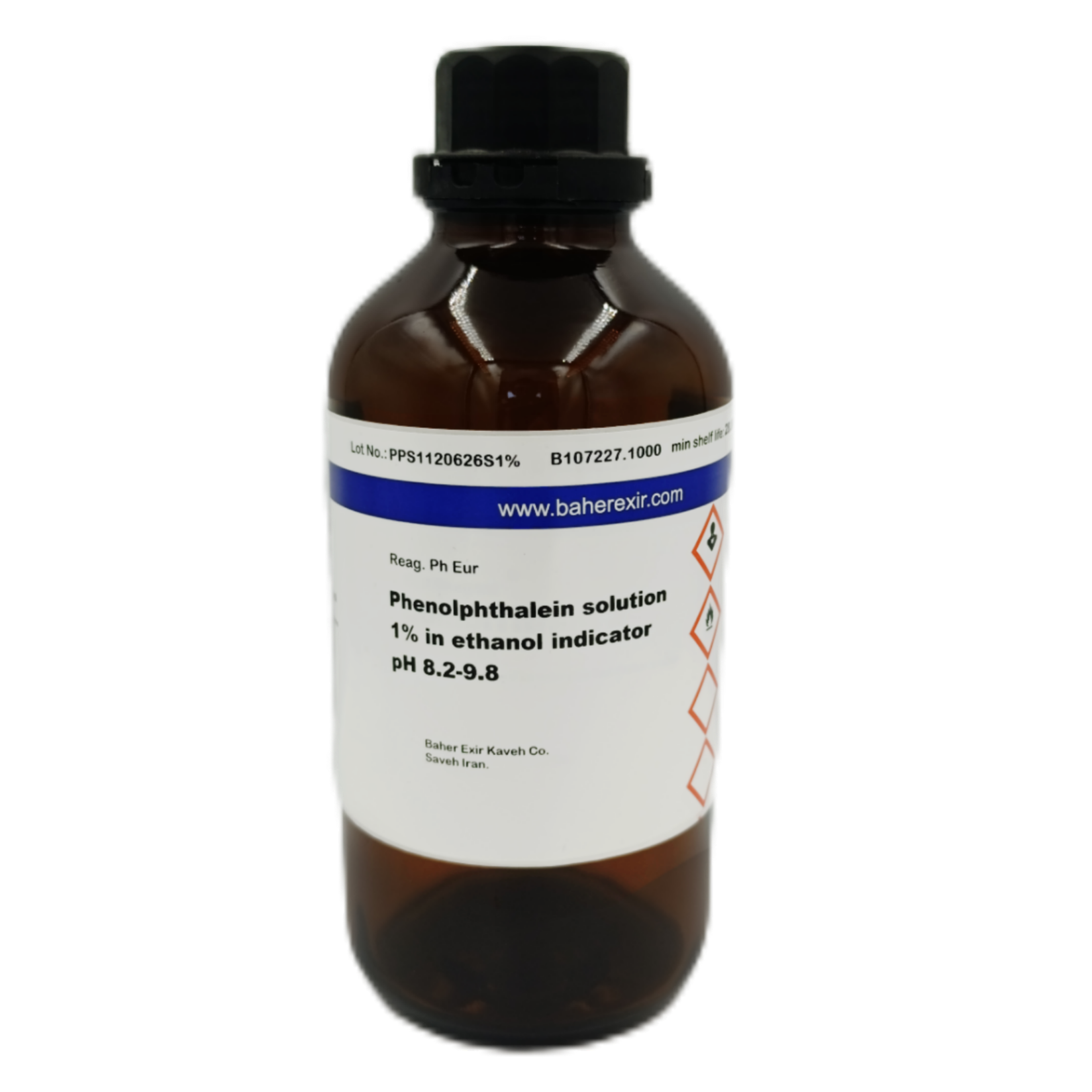 Phenolphthalein solution 1% in Ethanol