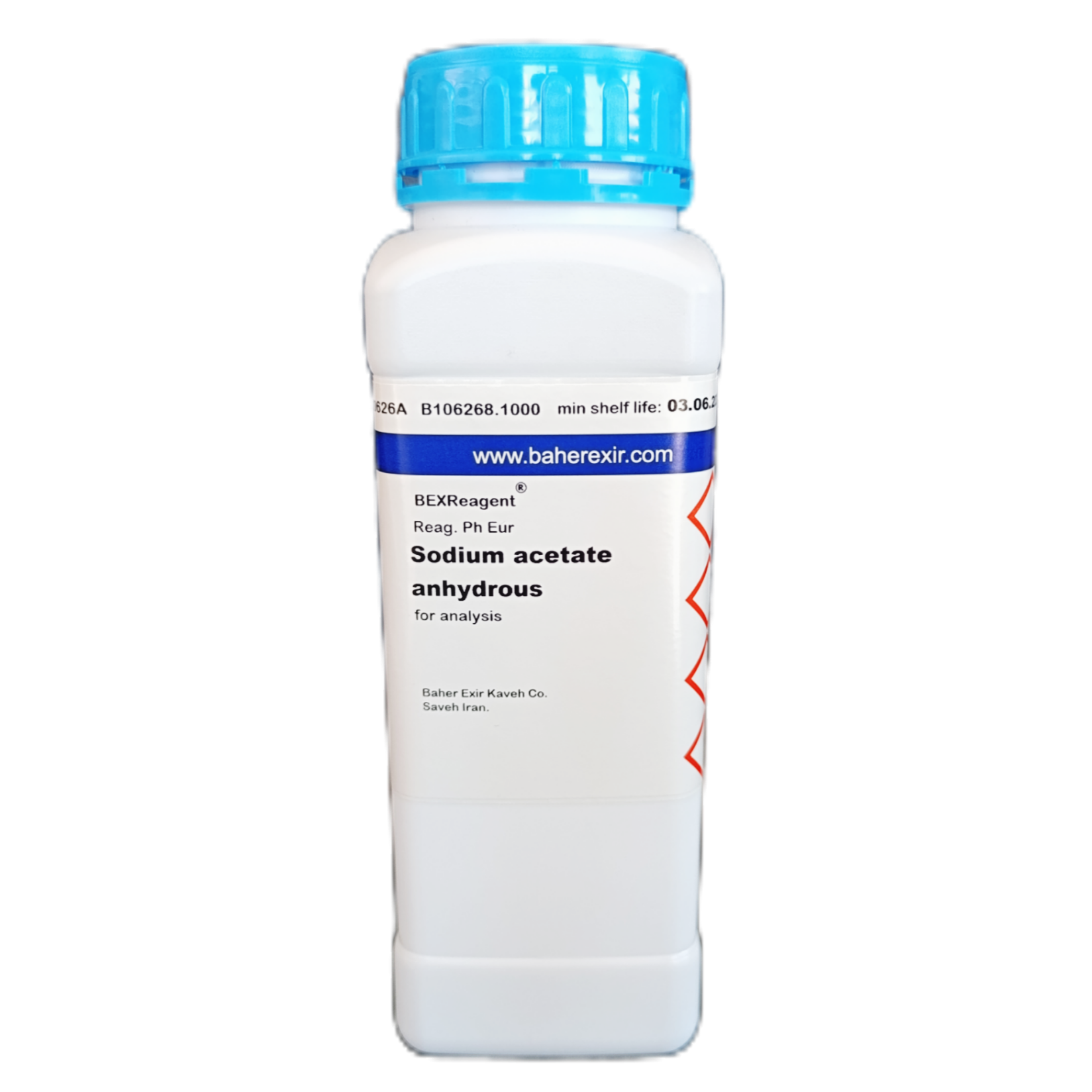 Sodium acetate trihydrate for analysis.